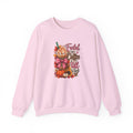 Fueled by Coffee & Fall Vibes Gildan Crewneck Sweatshirt