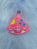 Sailboat Car Freshie | Summer Car Scents