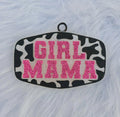 Girl Mama Car Freshie with Cow Print – Western Hanging Air Freshener for Car or Truck