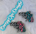 Pearl Gun-Shaped Car Air Freshener | Handmade Decorative Auto Freshie