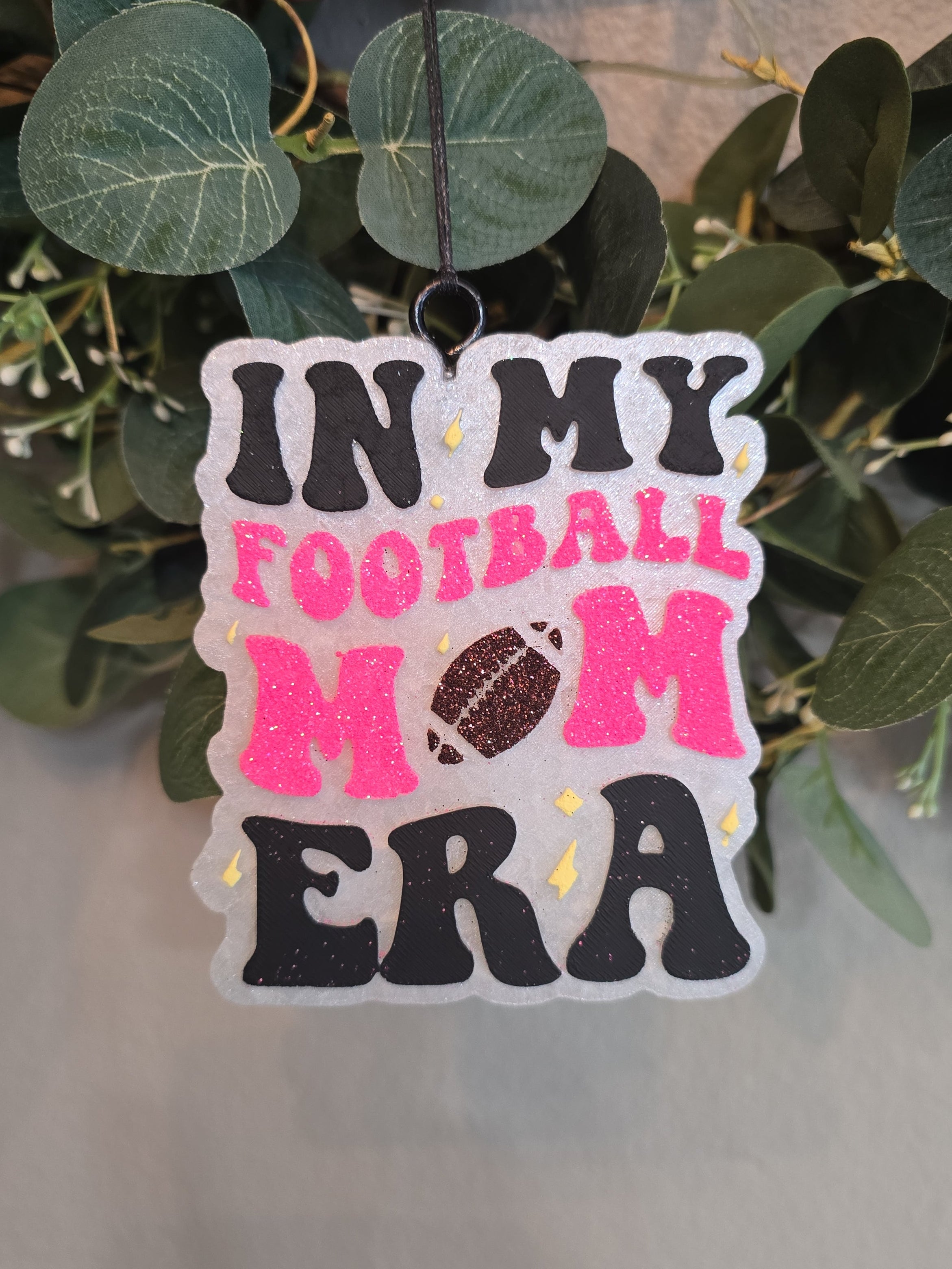 In My Football Mom Era car freshie | Sports Car freshener | Sports Mom