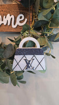 Designer-Inspired Handbag Car Freshie | Luxury Style Glitter Air Freshener