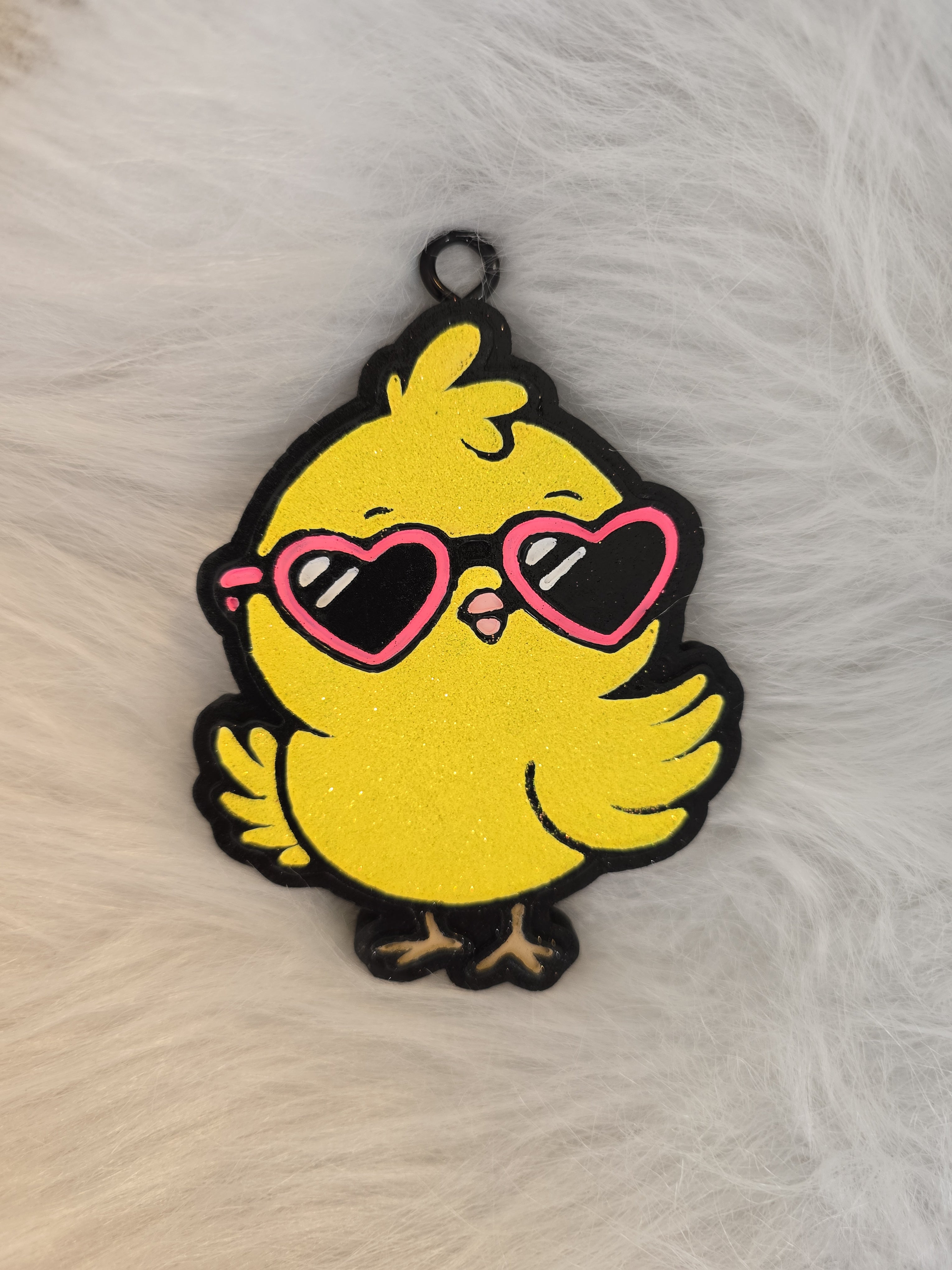 Easter Chick Car Freshie – Cute Spring Air Freshener | Handmade Scented Car Charm