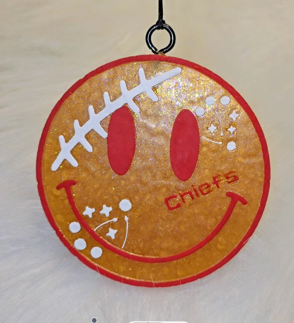 Kansas City Chiefs Football Car Freshie