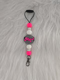 Mama Checkered Car Freshie Hanger | Trendy Checkered Car Air Freshener | Handmade Gift for Moms