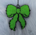 Grinch Bow Car Freshie | Christmas Car Freshener